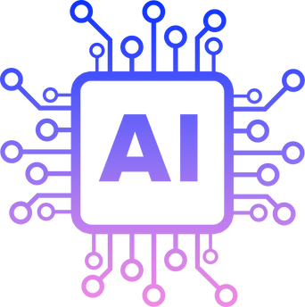 Ai, artificial Outline, artificial intelligence vector icon on transparent background. Outline Ai, artificial vector, Ai icon vector